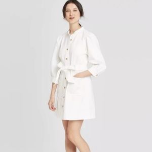 Who What Wear NWT 100% Cotton Button Down Dress